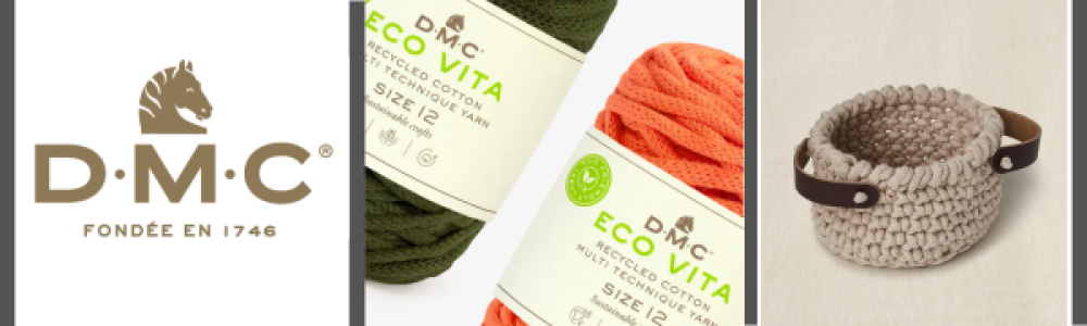 DMC ECO VITA Size 12 - Fio algodão Multitécnica