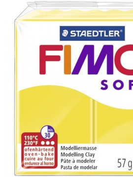 FIMO Soft (8020-10) Amarelo Limão