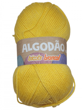 Algodão Cores 11-Amarelo 100gr Brancal Júnior