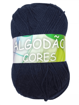 Algodão Cores 13-Azul Marinho 100gr Brancal Júnior