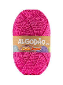 Algodão Cores 36-Rosa Forte 100gr Brancal Júnior