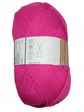 Algodão Cores 5-Rosa Forte 100gr Brancal Júnior