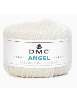 Novelo de DMC Angel na cor Branco sedoso