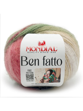 Ben fatto cor 773 - matizado com verdes e tijolo