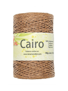 Bobine de fibra têxtil 100% PI Papel - Cor 961 - Kraft Escuro