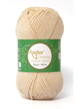 Creativa Cotton Wool Anchor cor 926-Cream