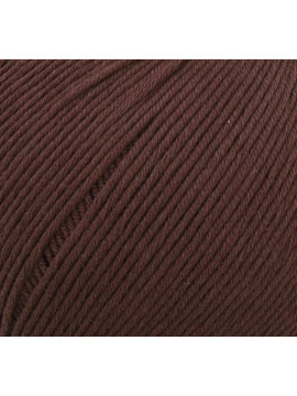 Novelo de Natura Just Cotton da DMC cor 502 Dark Chocolate