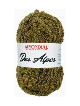 Des Alpes 464 (encaracolado) - Mondial