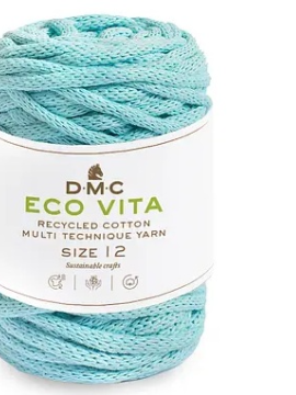 ECO VITA 12 da DMC-Ref: 384 cor 81-Verde água