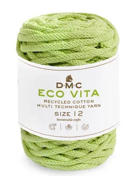 ECO VITA 12 da DMC-Ref: 384 cor 84-Verde Alface