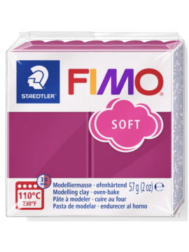 FIMO Soft - Cor T23 ( Nova  cor ) - Frozen Berry