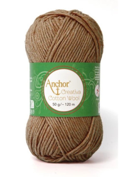Novelo da cor 254 de Cotton Wool da Anchor