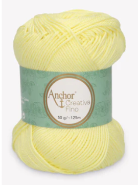 Fio crochet Creativa fino Anchor cor 100
