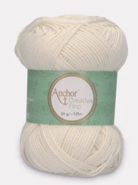 Fio crochet Creativa fino Anchor cor 105