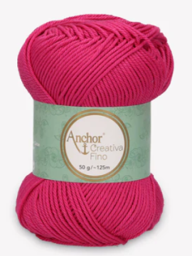 Fio crochet Creativa fino Anchor cor 114