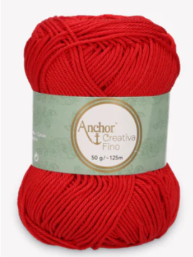 Fio crochet Creativa fino Anchor cor 1333