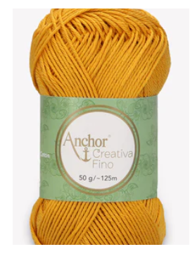 Fio crochet Creativa fino Anchor cor 249