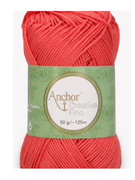 Fio crochet Creativa fino Anchor cor 252
