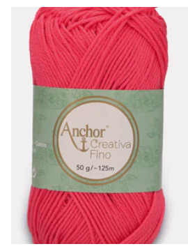Fio crochet Creativa fino Anchor cor 256