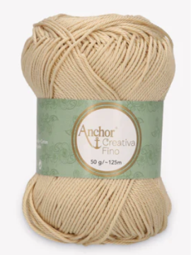 Fio crochet Creativa fino Anchor cor 404