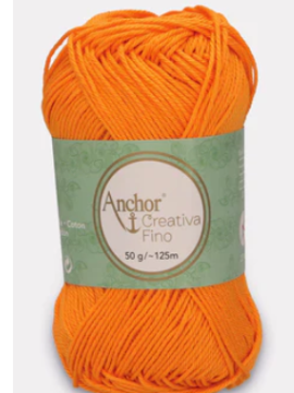 Fio crochet Creativa fino Anchor cor 411