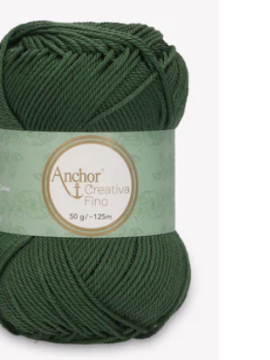 Fio crochet Creativa fino Anchor cor 419