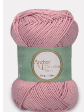 Fio crochet Creativa fino Anchor cor 423