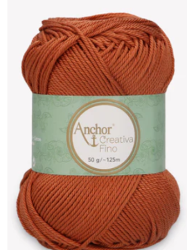 Fio crochet Creativa fino Anchor cor 426