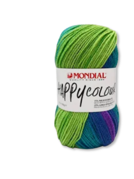 Novelo Happycolour cor 482 - Verdes