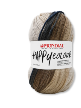 Novelo de lã Mondial Happycolour da cor 483