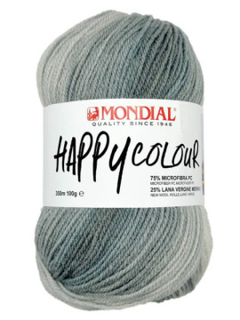Novelo cor 498 do Happy Colours da Mondial 