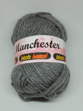 Lã Manchester 105 (Cinzento) - Tricots Brancal
