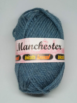 Lã Manchester 108 (Azul Petróleo) - Tricots Brancal