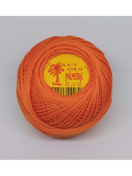 Linha Palmeira nº6 cor 18 - Laranja