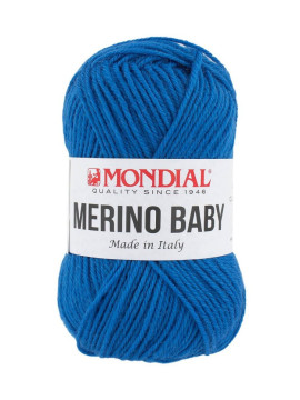 Merino Baby 187 - Mondial (Azul Forte)
