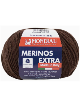 Novelo lã Merino Extra da Mondial, cor 550
