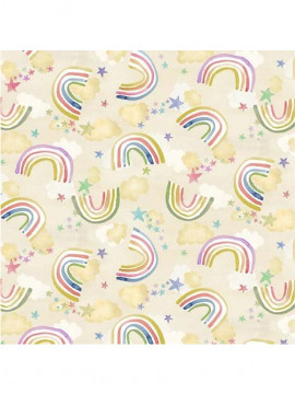 Tecido arco-íris da coleção Unicornios