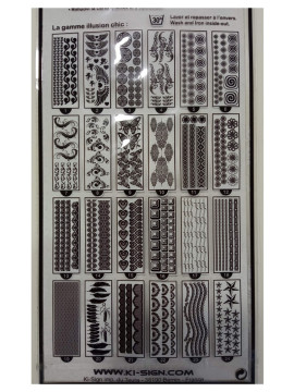 Transfer tecido Ki-Sign - Borboletas