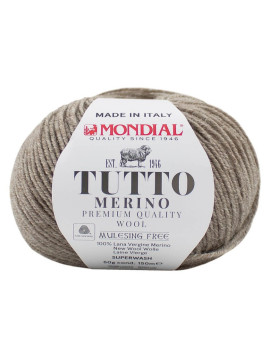 Tutto Merino 400 - Bege Escuro