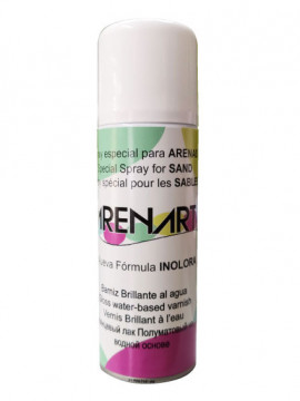 Verniz Spray fixador para areias 200ml ARENART